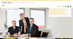 Desktop Screenshot of consult-gmbh.de